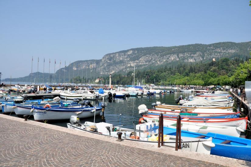 Schiffsanlegestelle von Garda