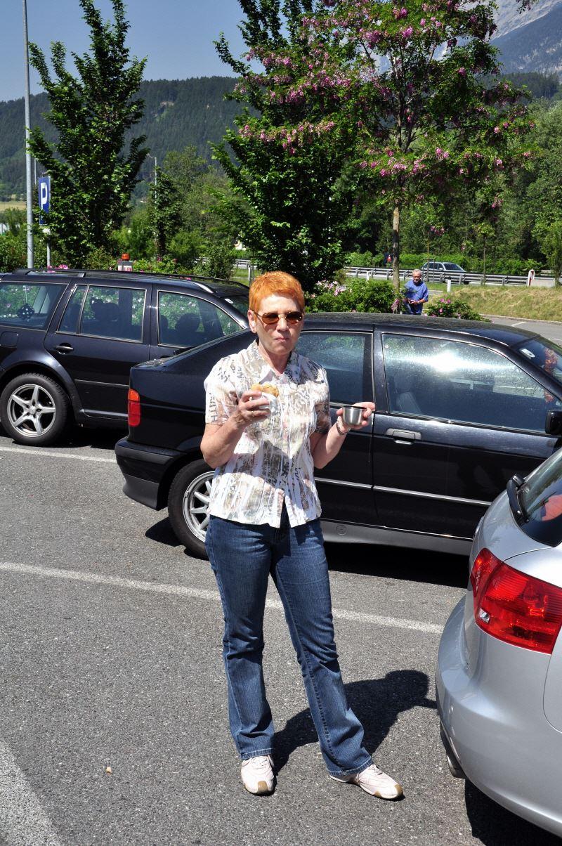 Heimfahrt-Rast bei Kufstein